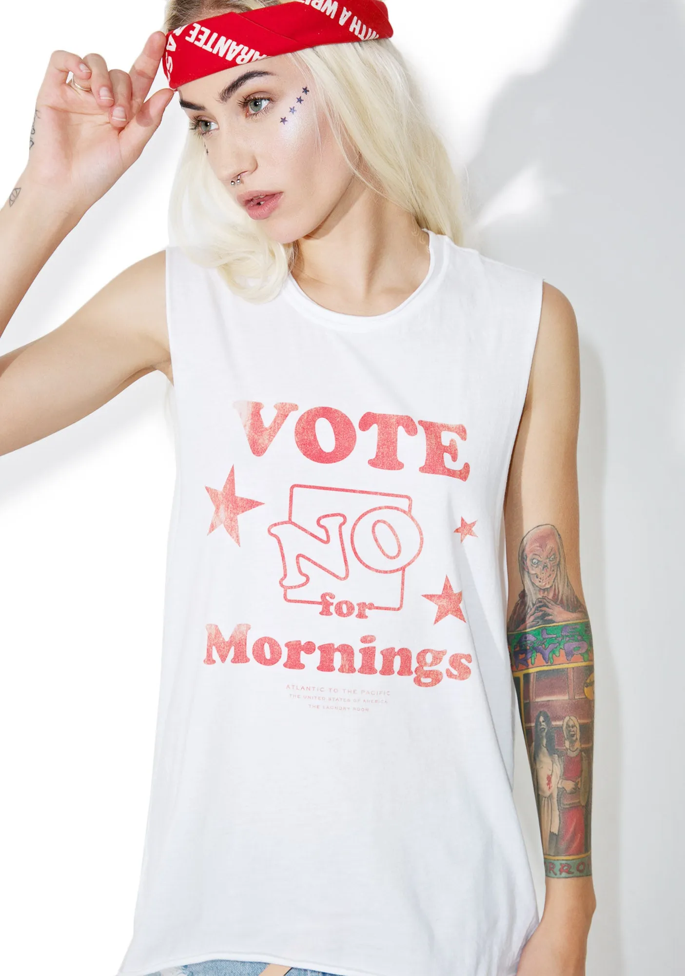 No Mornings Tank-