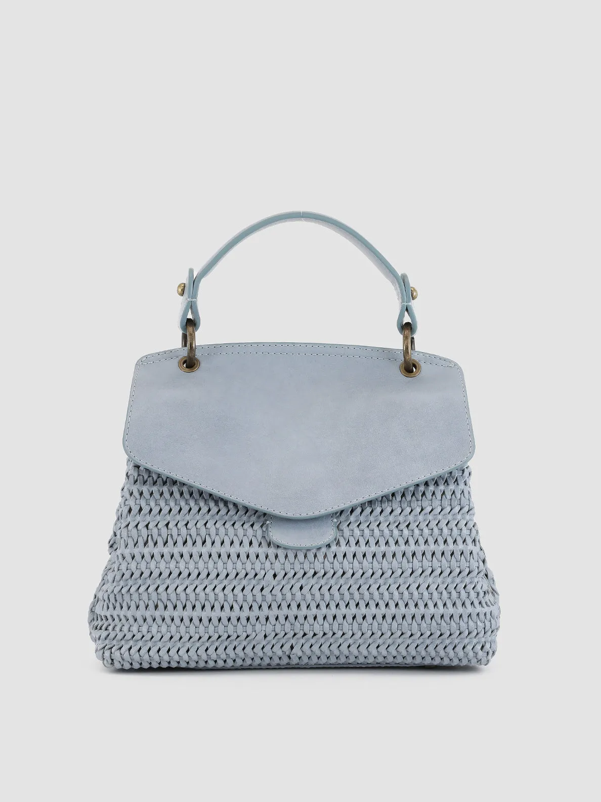 NOLITA 09 - Blue Leather Handle Bag