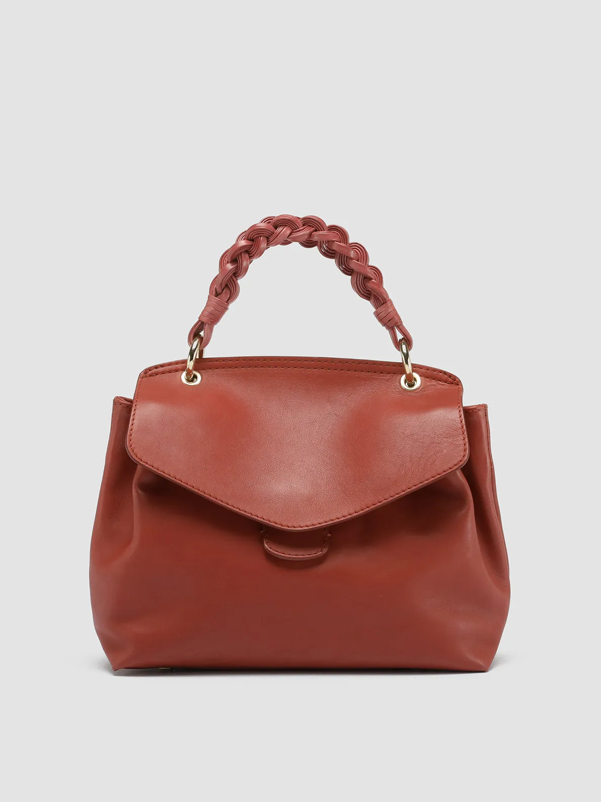 NOLITA WOVEN 201 - Red Leather Handle Bag