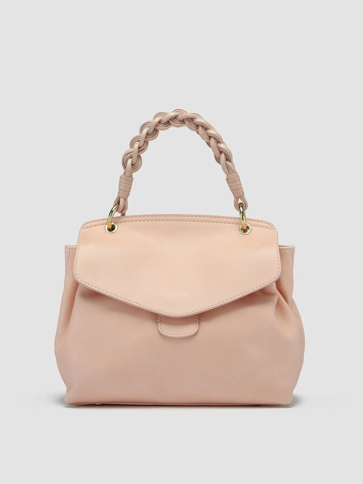 NOLITA WOVEN 201 - Rose Nappa Leather Hand Bag