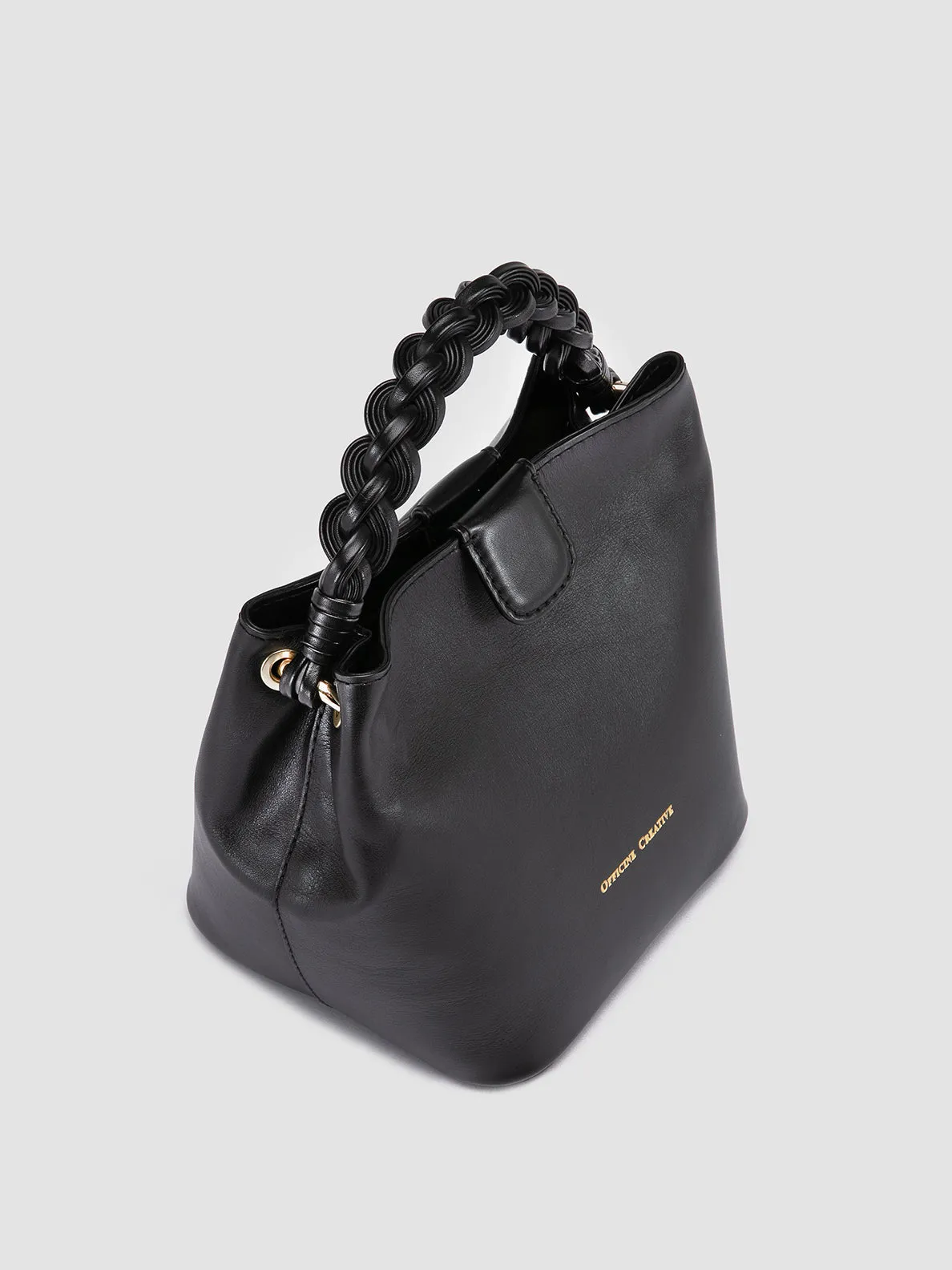 NOLITA WOVEN 227 - Black Leather Handle Bag