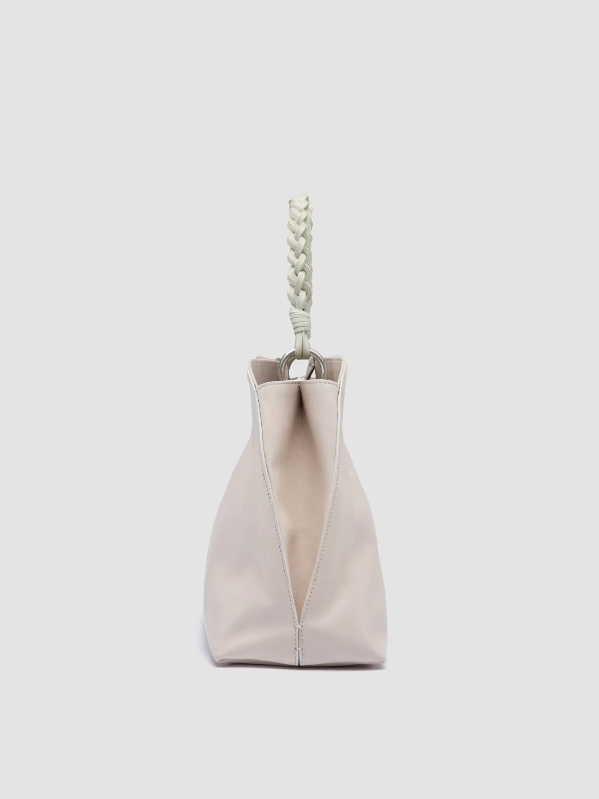 NOLITA WOVEN 229 - White Leather Handle Bag