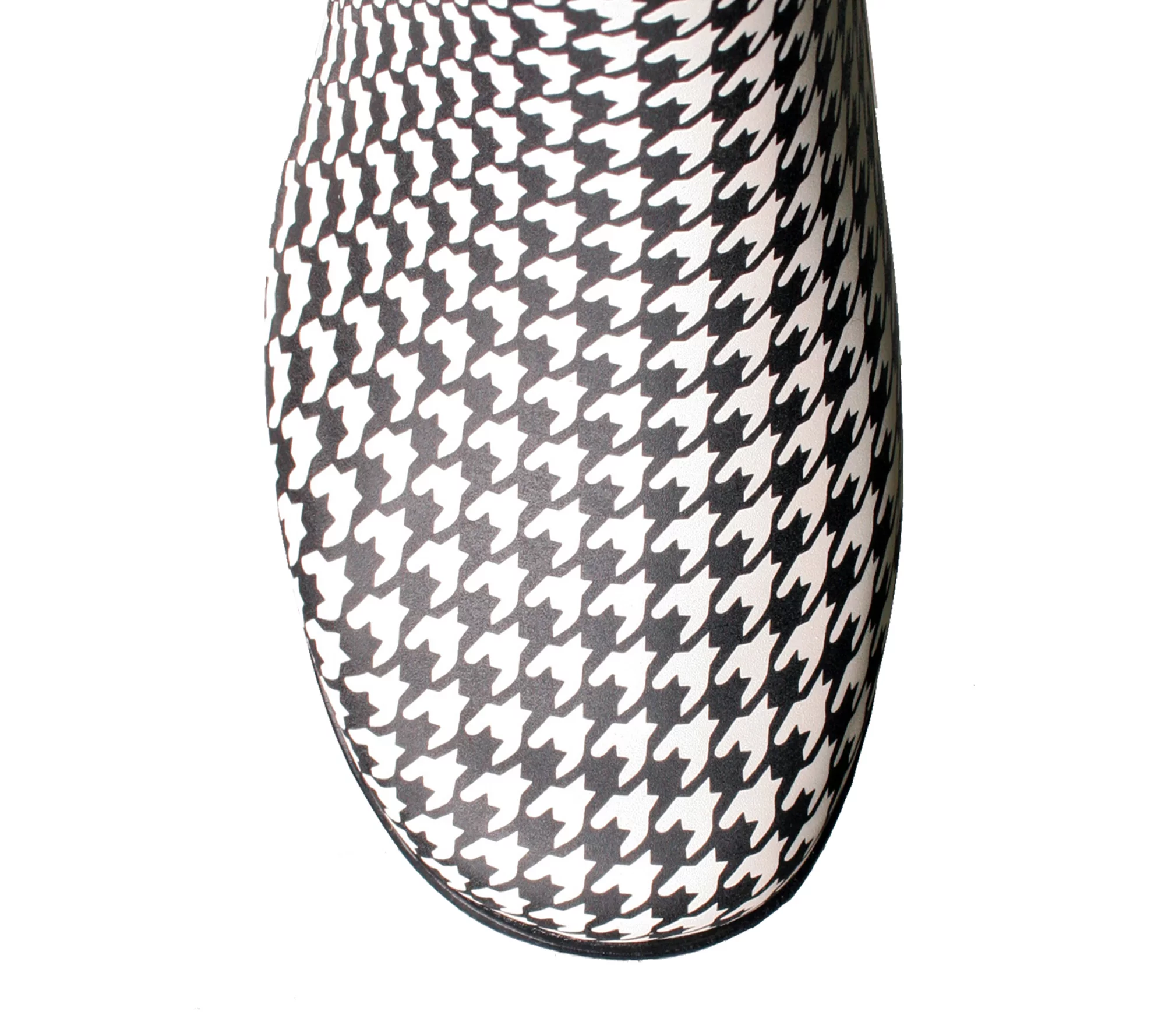 Nomad Houndstooth-Print Rain Boot - Puddles