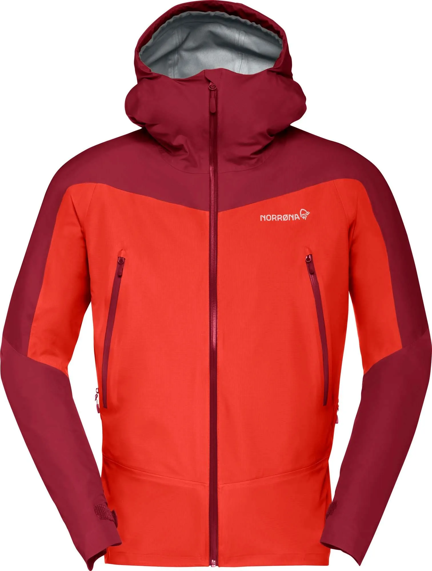 Norrøna Men's Falketind Gore-Tex Jacket Arednalin/Rhubarb | Buy Norrøna Men's Falketind Gore-Tex Jacket Arednalin/Rhub