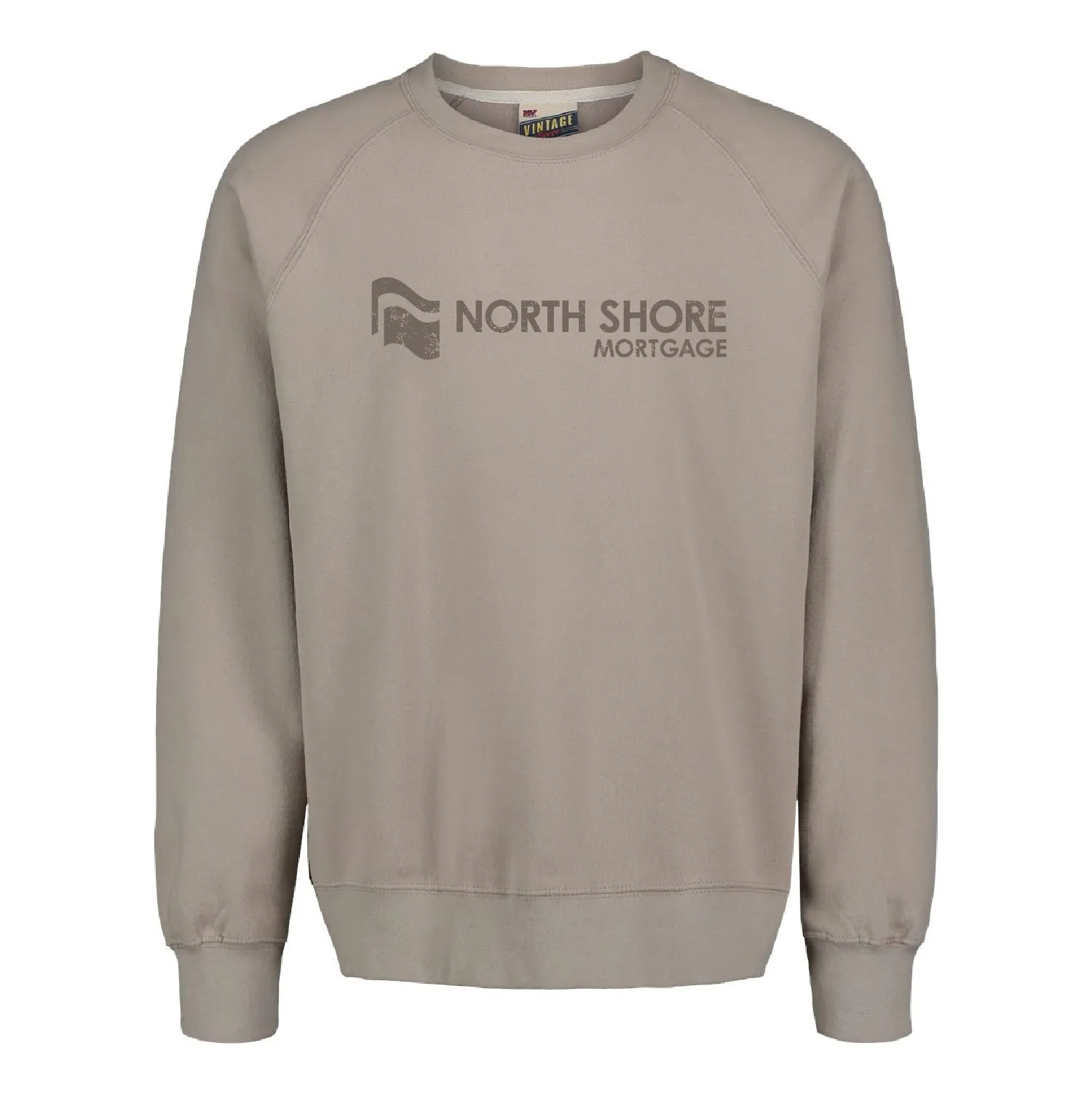 NSB Mortgage Vintage Fleece Raglan Crewneck Sweatshirt