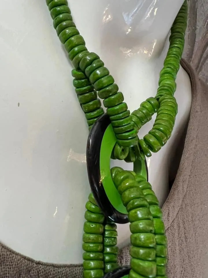 NT300- Green Necklace