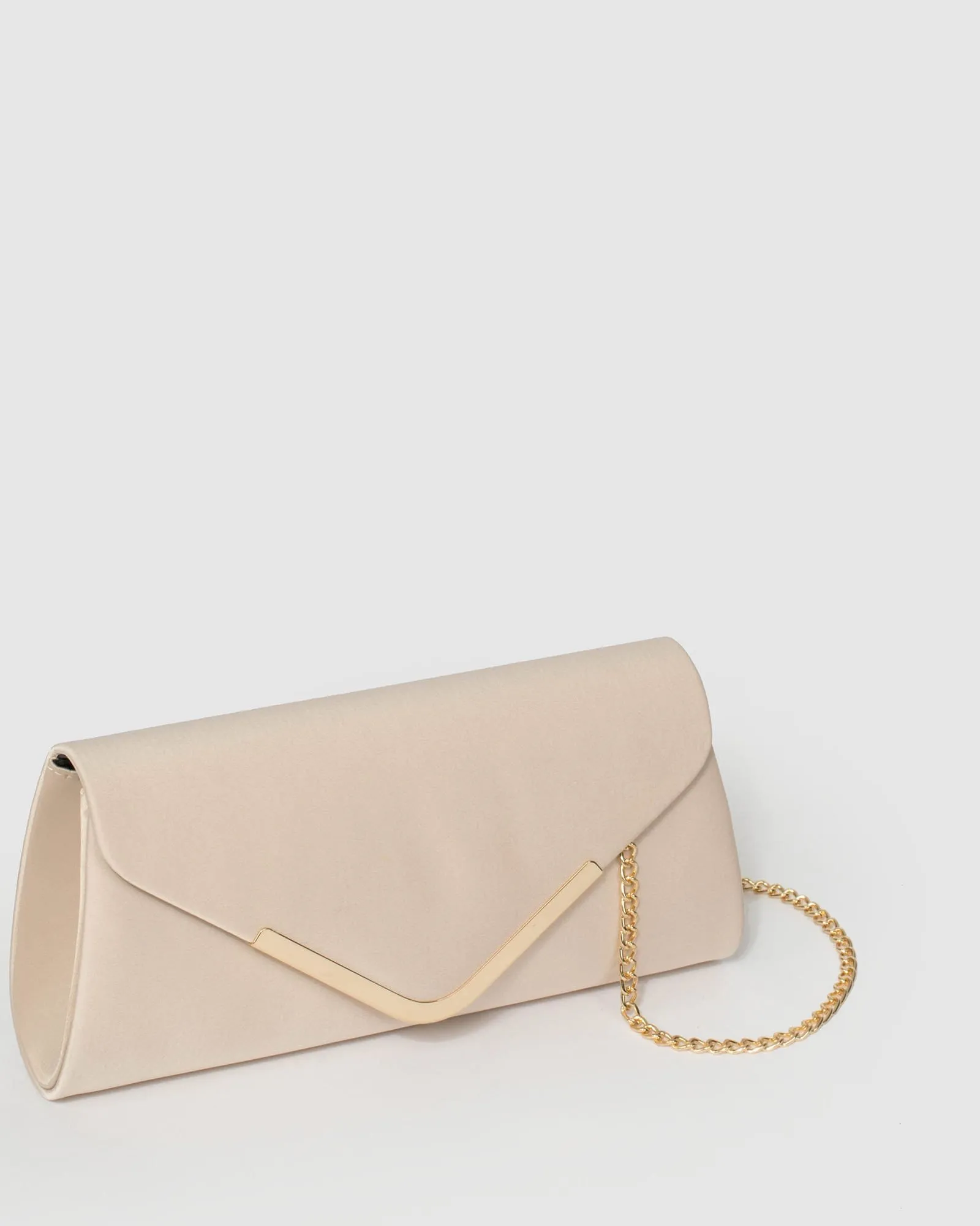 Nude Paula Clutch Bag