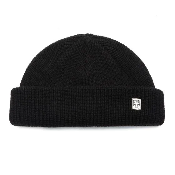 Obey Micro Black Beanie Hat 