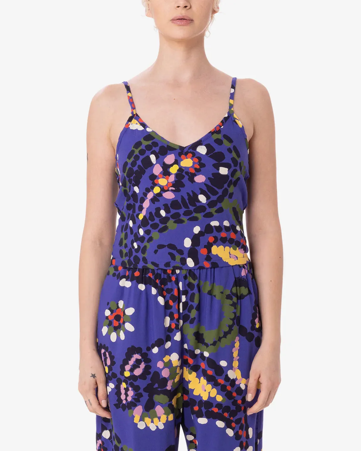 Obey Paisley Works Tank Top