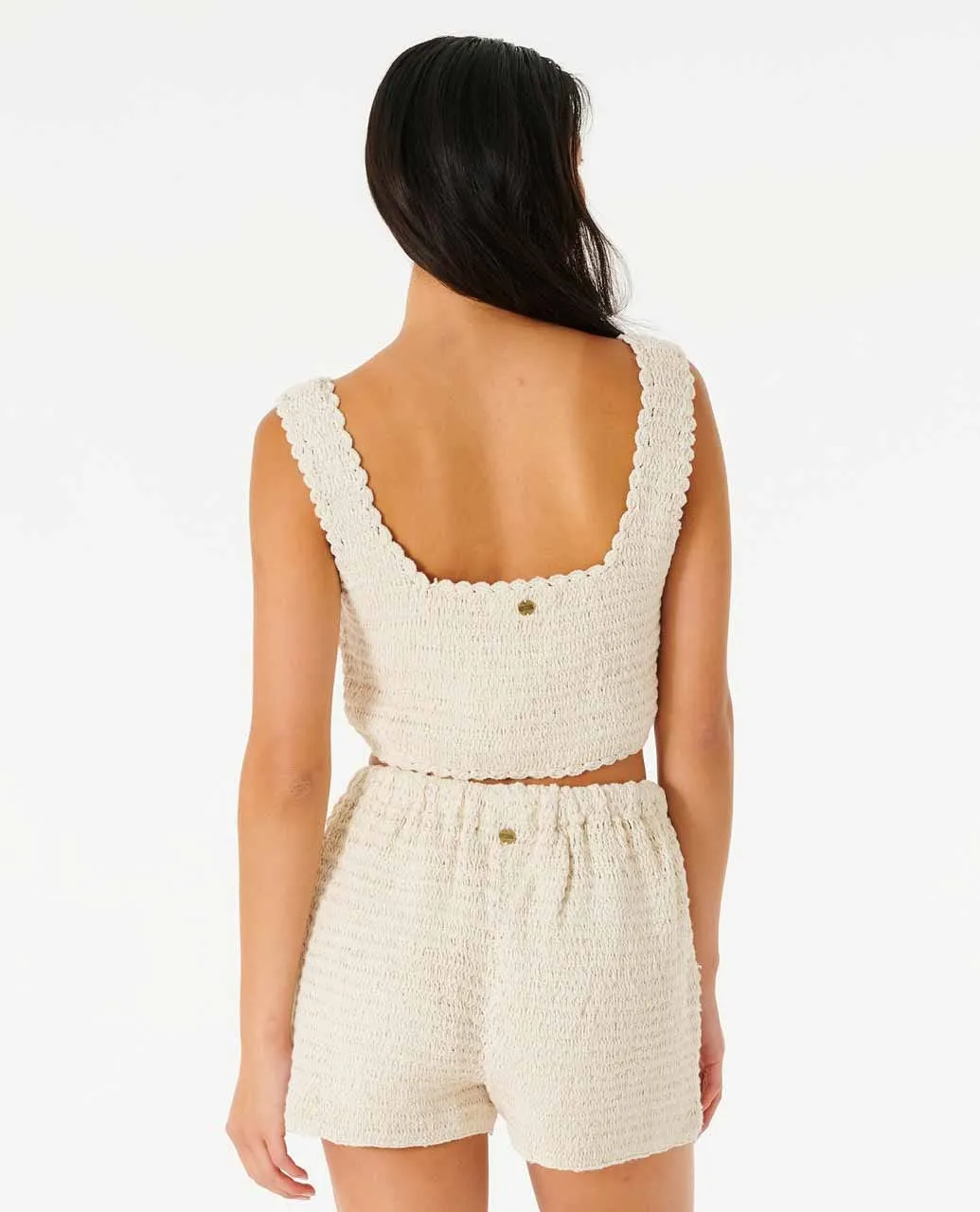 Oceans Together Crochet Top Tank