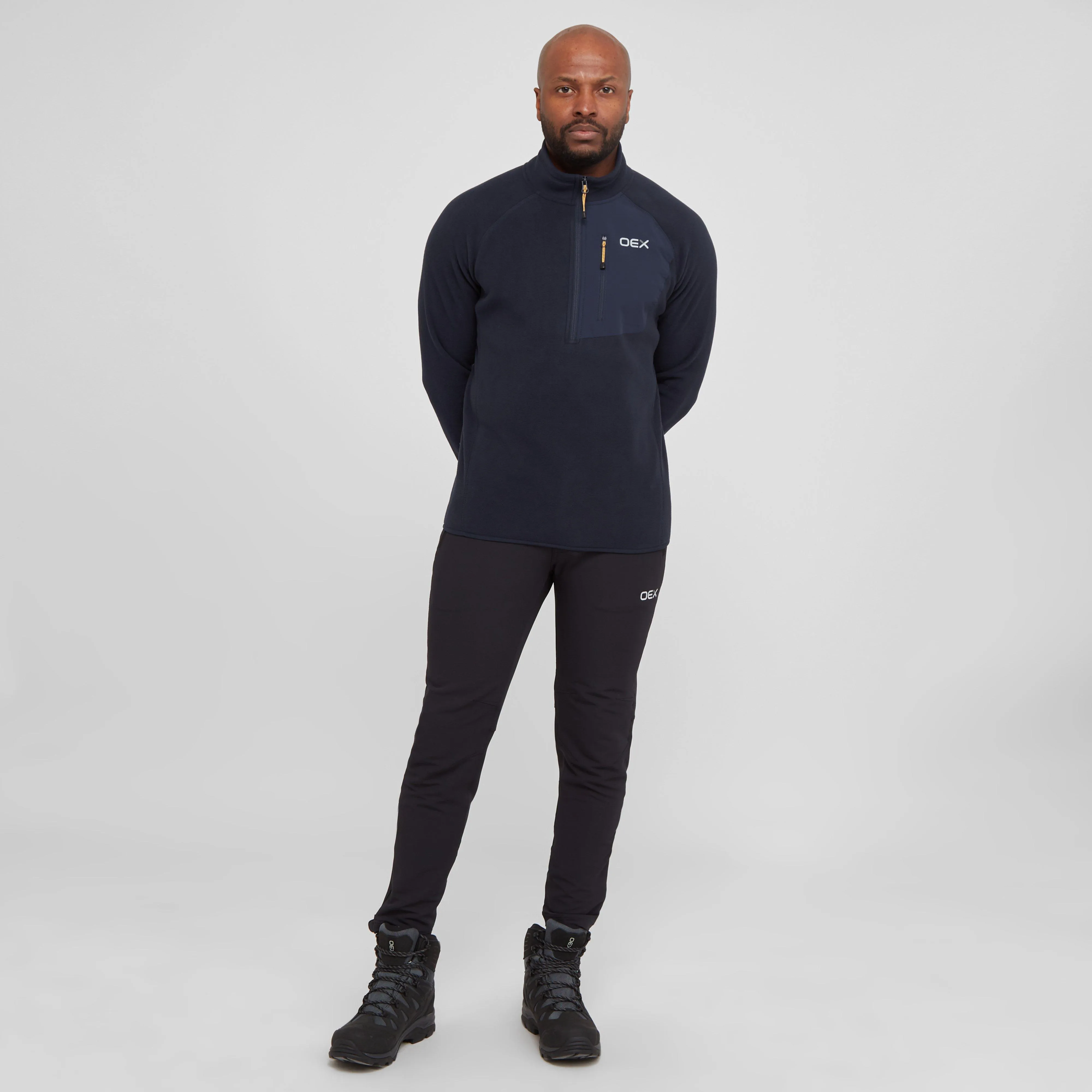 OEX Men's Braewick Half Zip Fleece | Millets