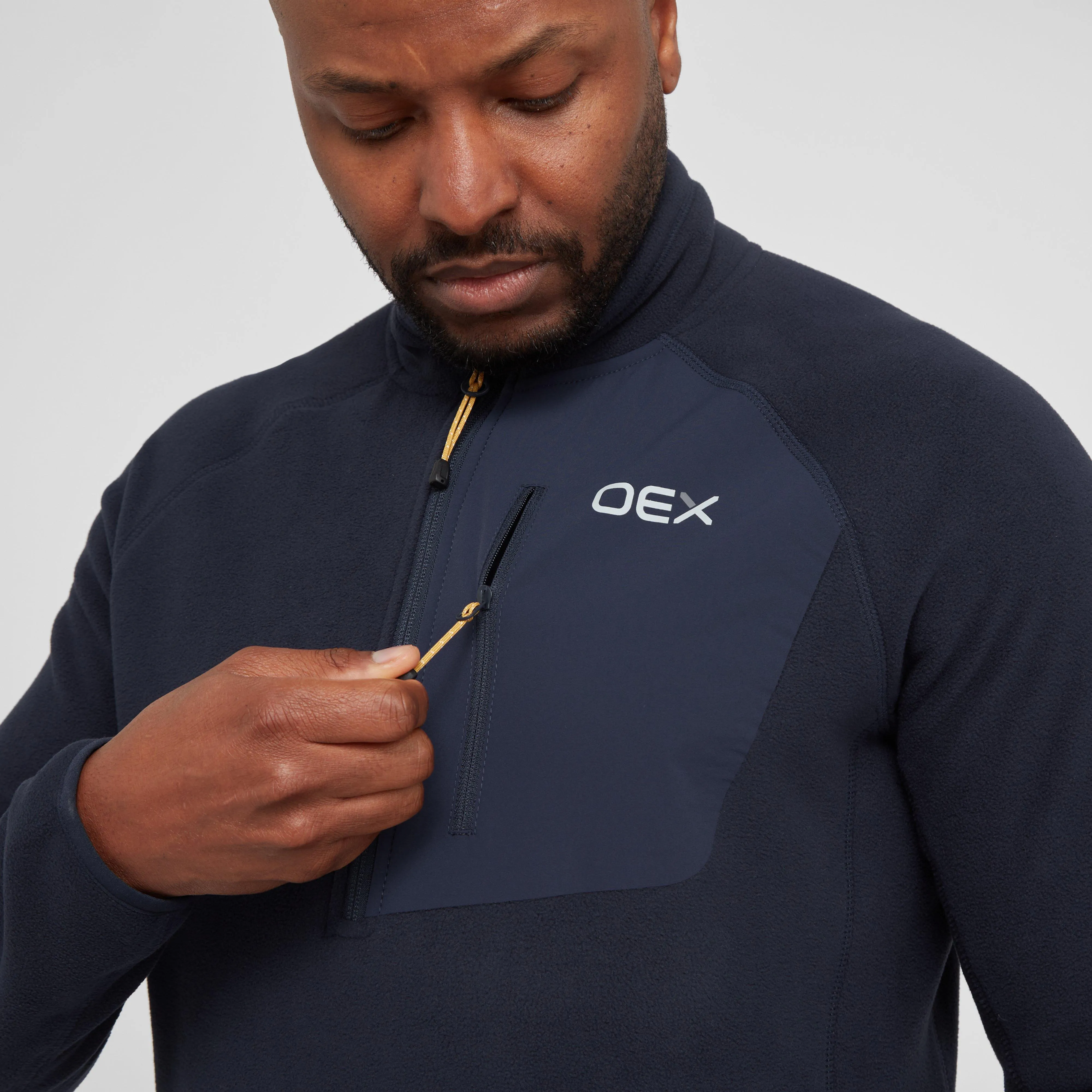 OEX Men's Braewick Half Zip Fleece | Millets