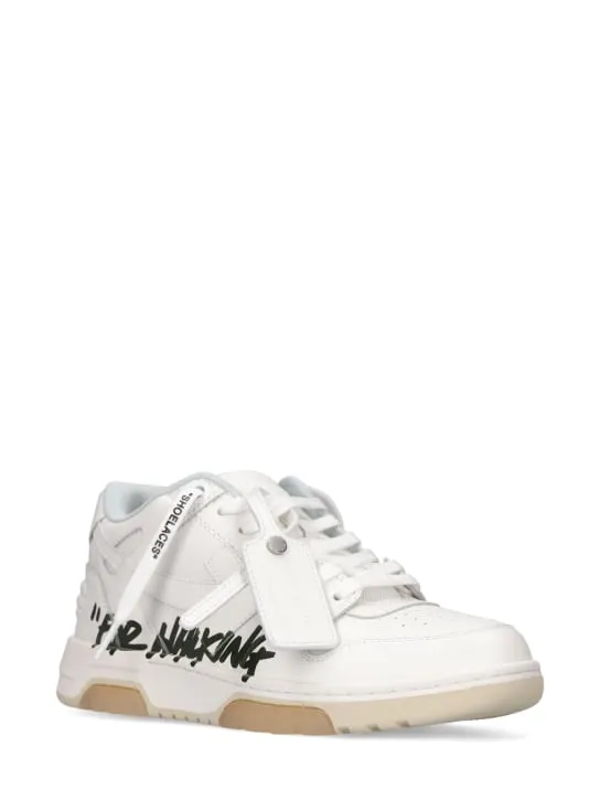 Off-White   30mm Out of Office leather sneakers 