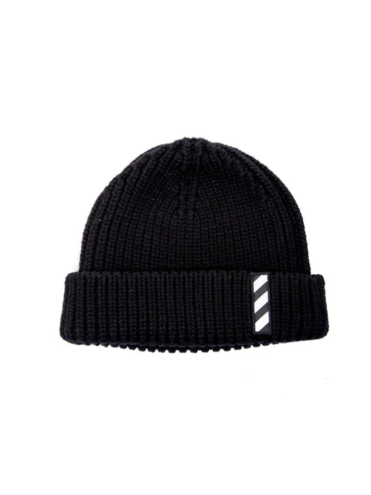 Off White Beanie | Credomen