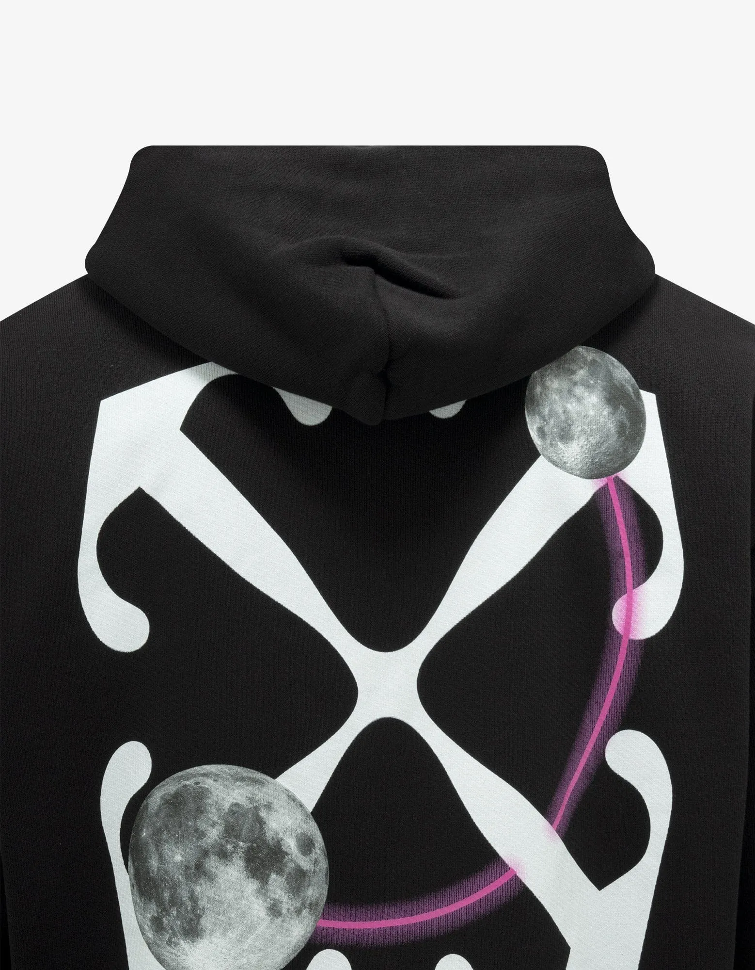Off-White Black Double Moon Arrow Skate Hoodie