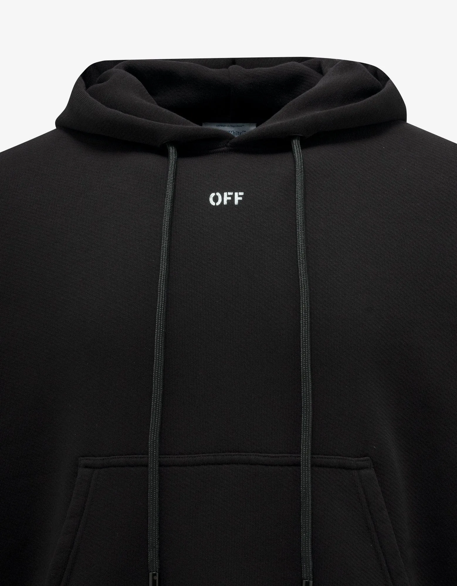 Off-White Black Double Moon Arrow Skate Hoodie