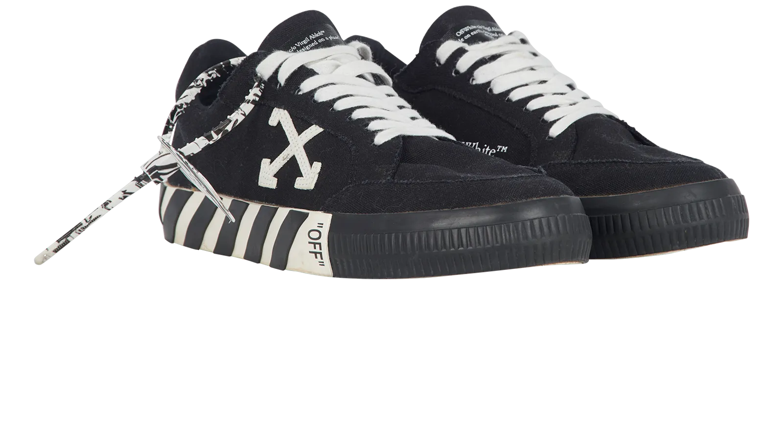 Off-White Low Top Vulcanized Trainers