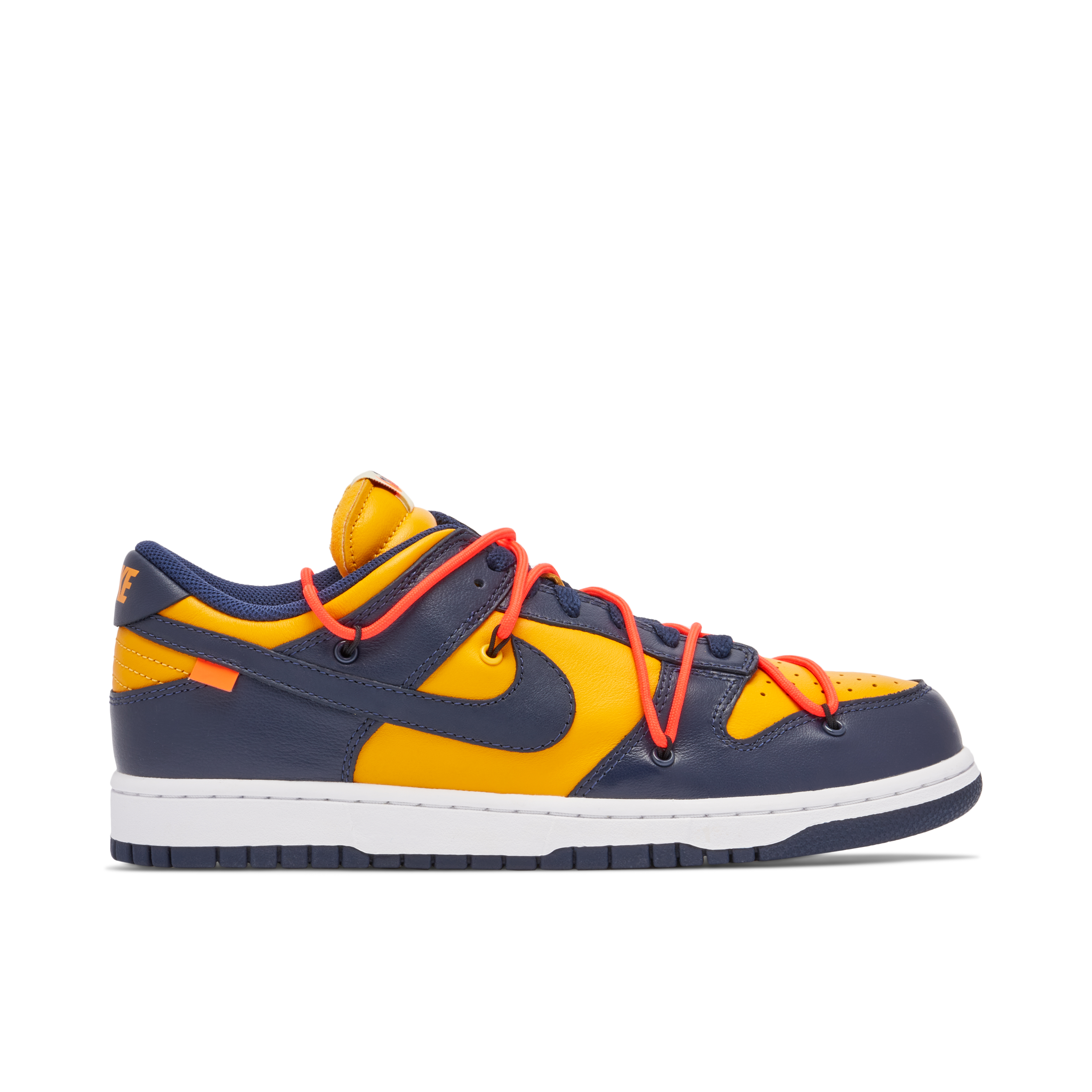 Off-White x Nike SB Dunk Low University Gold | CT0856-700 | Laced