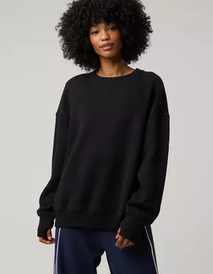 OFFLINE By Aerie Cloud Fleece Crewneck Sweatshirt-