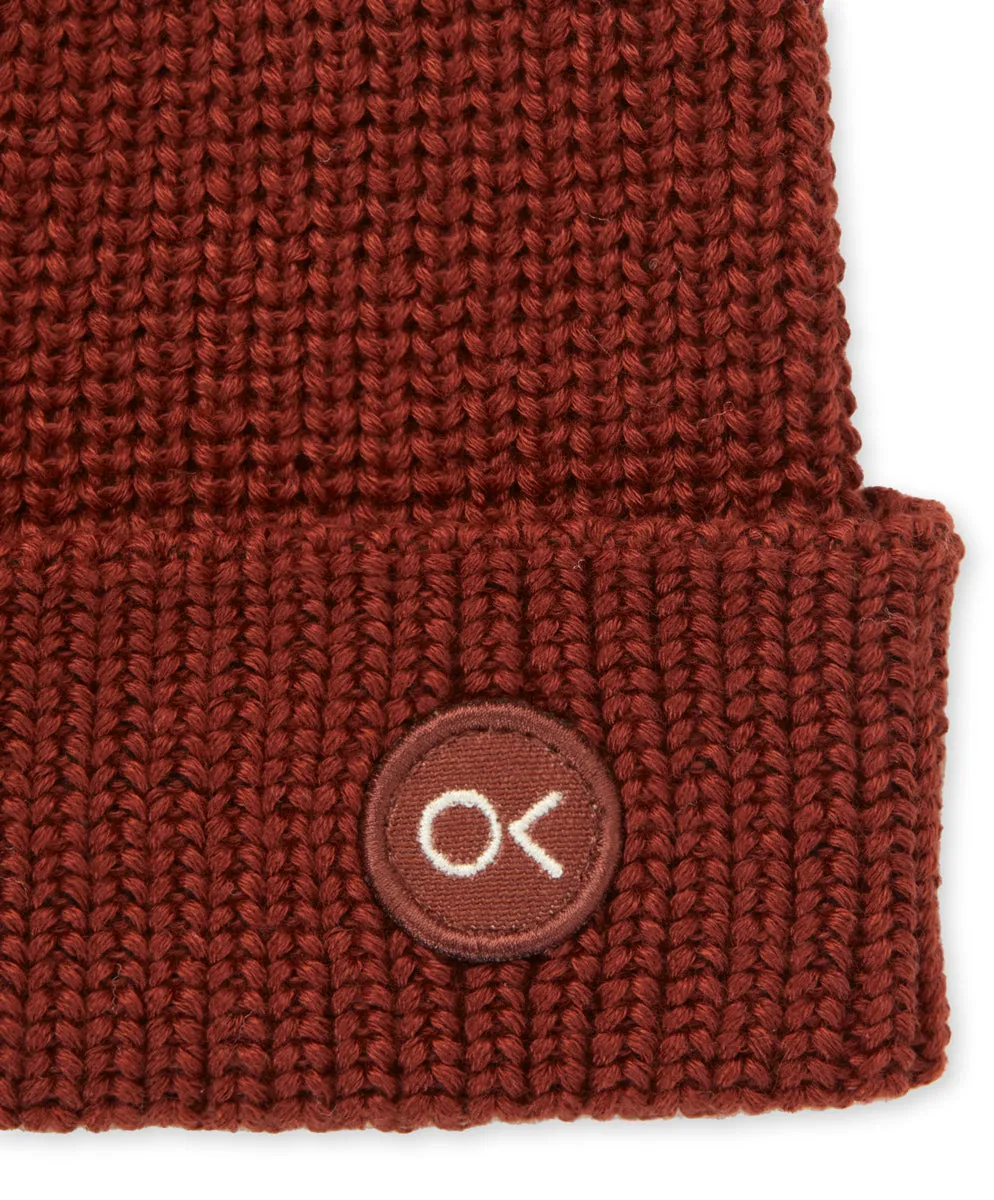 OK Dot Short Beanie