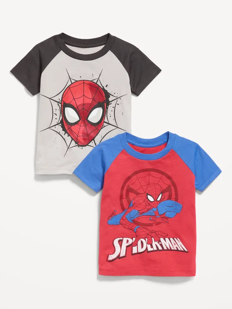 Old Navy 2-Pack Marvel™ Spider-Man Unisex Graphic T-Shirt for Toddler