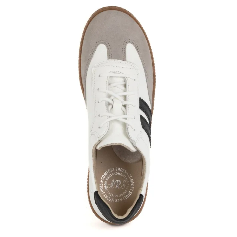 Olivier Women's leather sneakers Style 1259 white