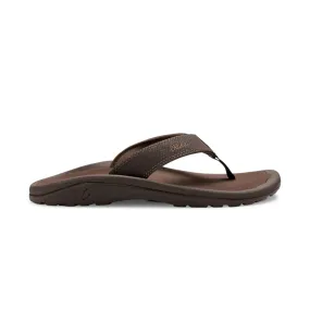 OluKai ‘Ohana Dark Java/Ray Men’s Sandals