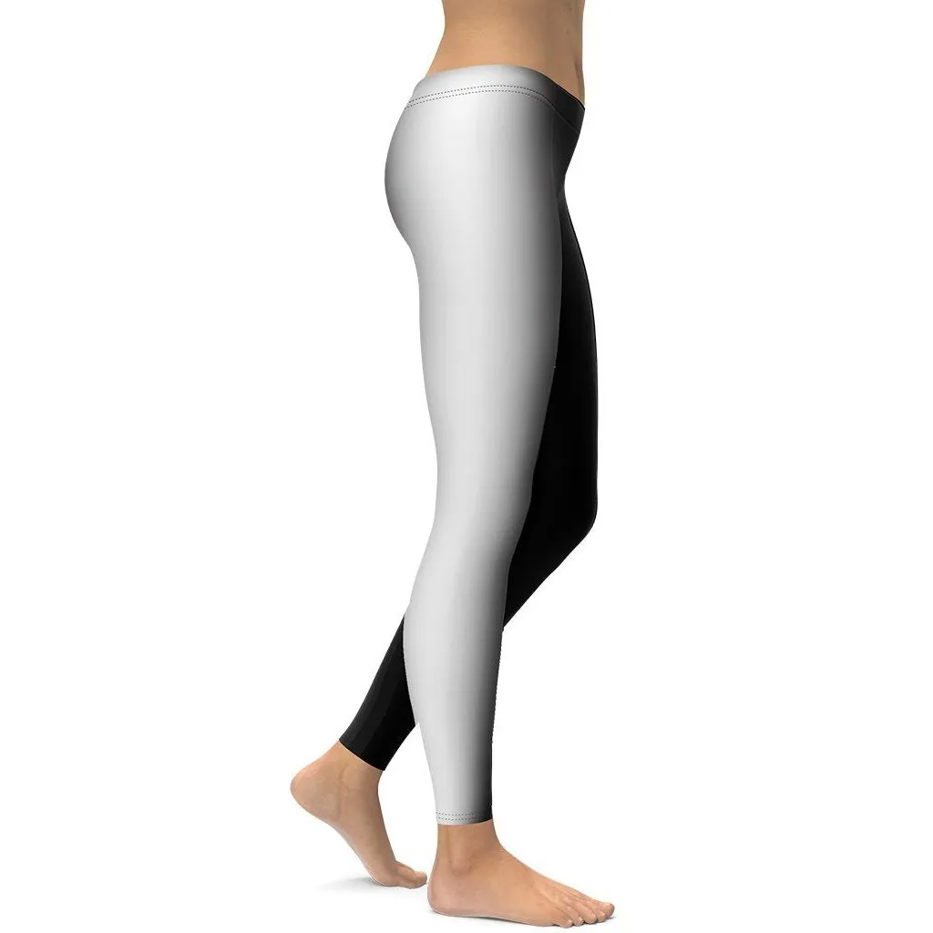 Ombre Optical Illusion Slimming Leggings