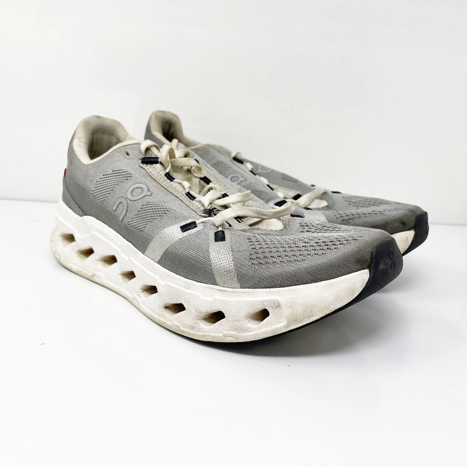 On Mens Cloudeclipse Gray Running Shoes Sneakers Size 9