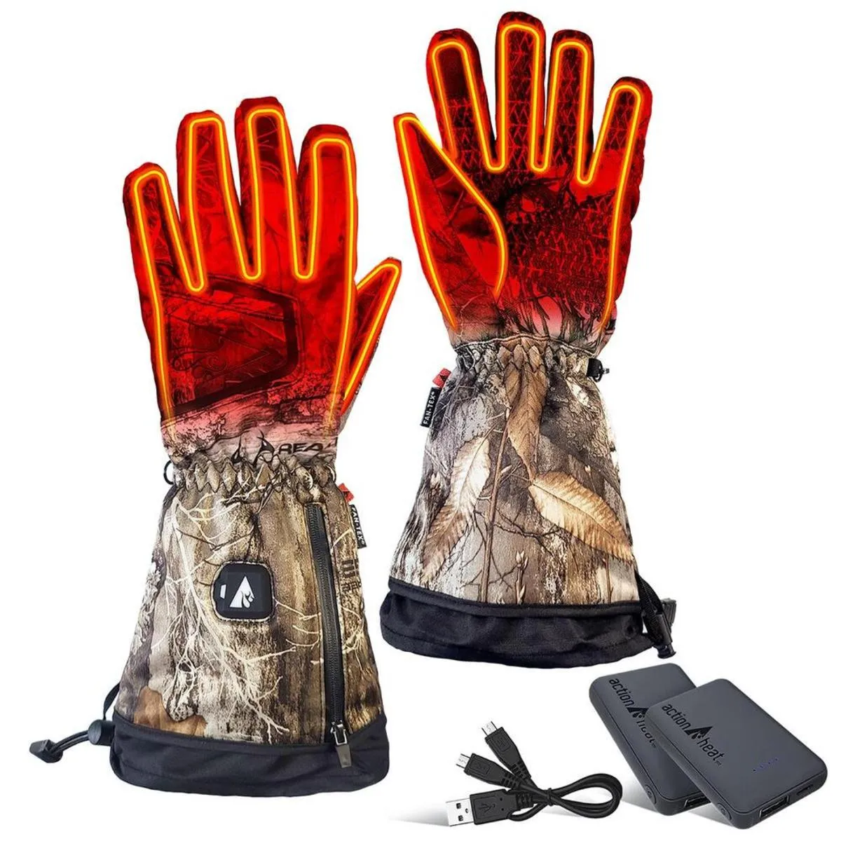 Open Box ActionHeat 5V Men's Battery Heated Hunting Featherweight Gloves