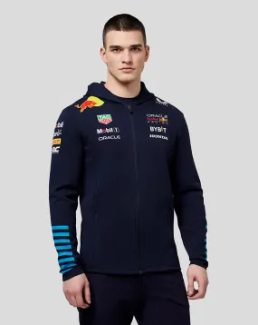 Oracle Red Bull Racing Men's Official Teamline Full Zip Hoodie - Night
