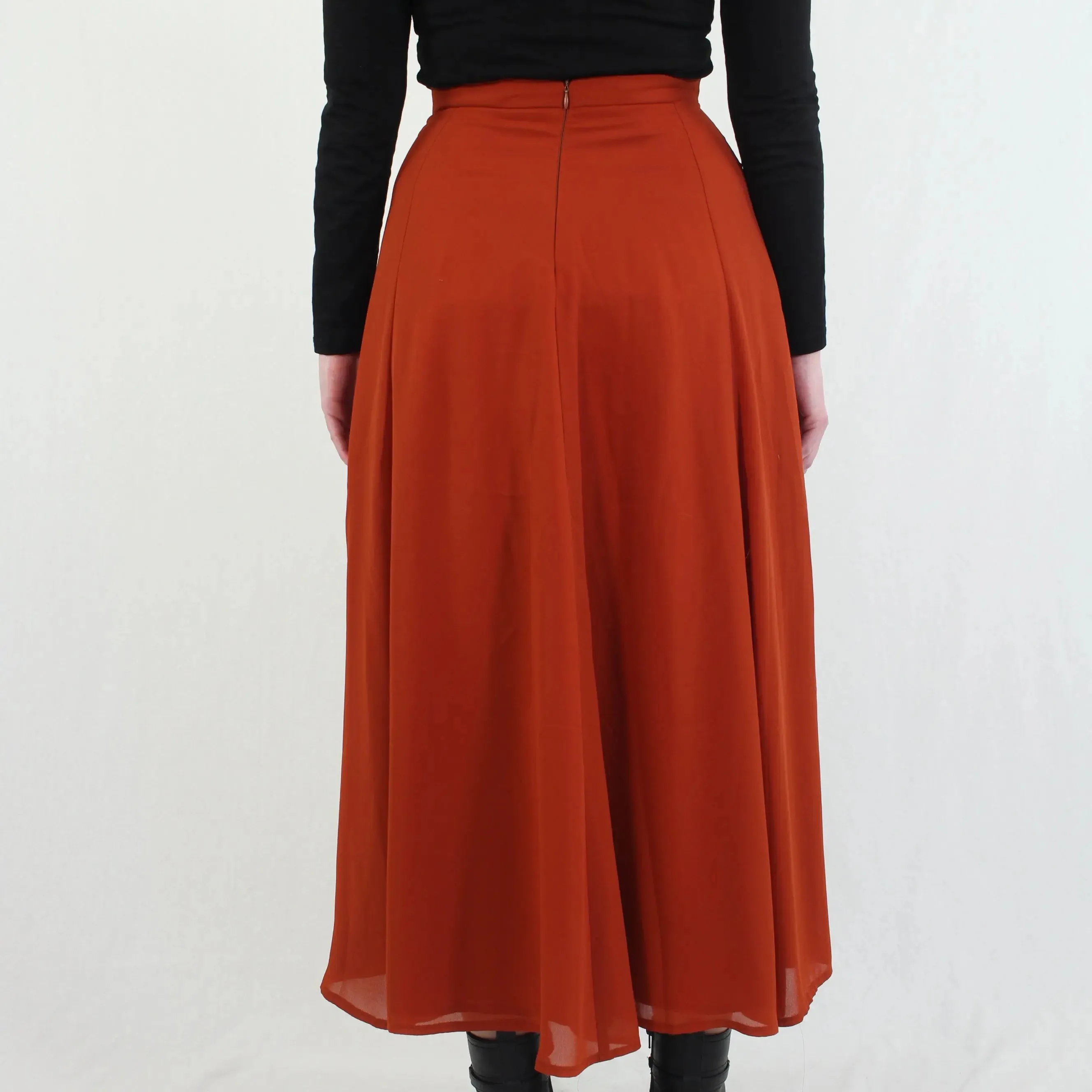 Orange Skirt | ThriftTale