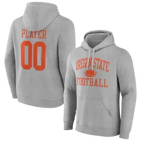 Oregon State Beavers Gray Football Pick-A-Player NIL Gameday Tradition Pullover Hoodie