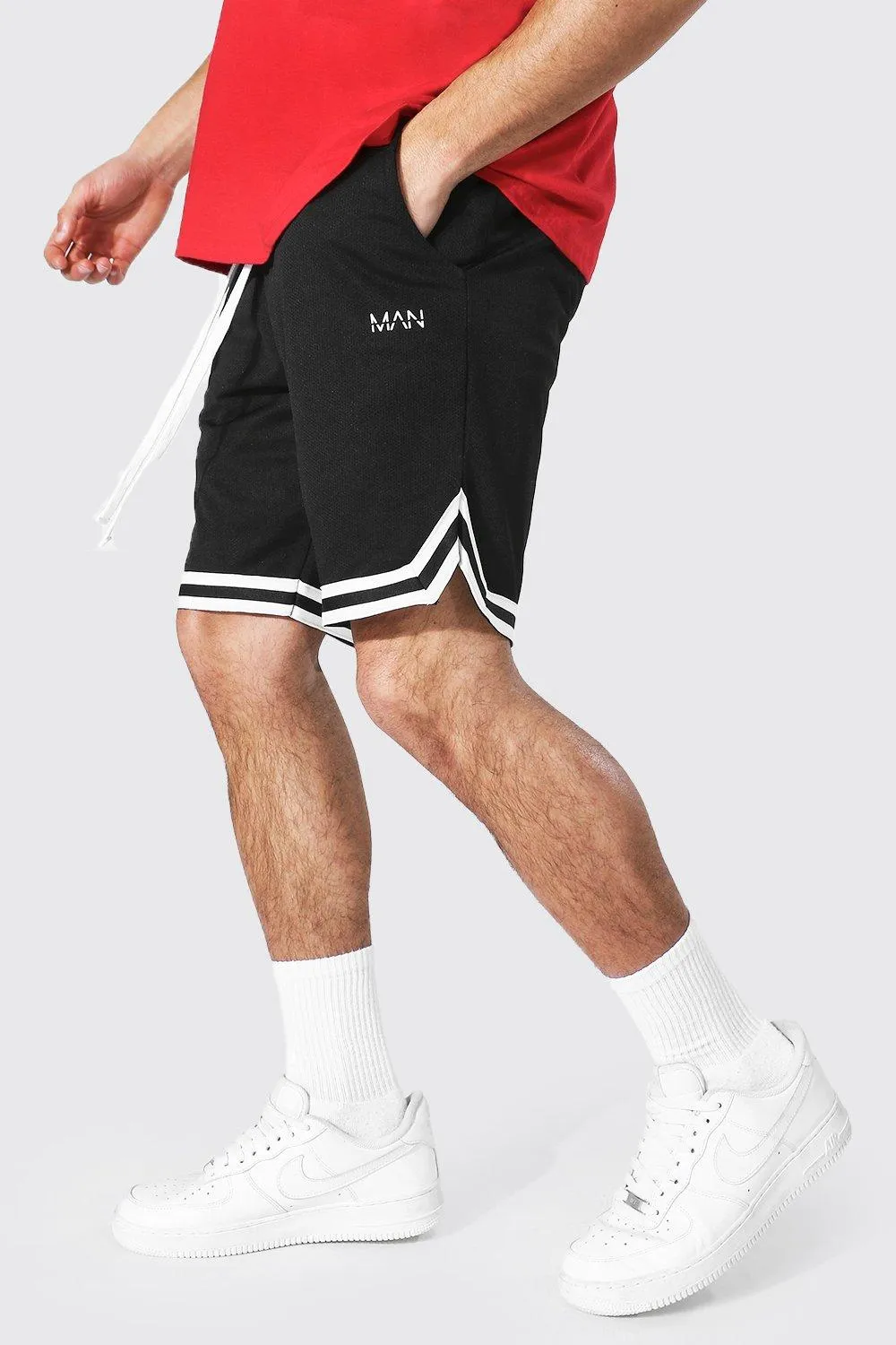 Original Man Mesh Basketball Tape Shorts