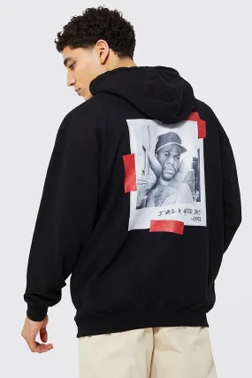 Oversized Ice Cube License Hoodie