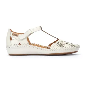 P. VALLARTA Women’s punched leather sandals