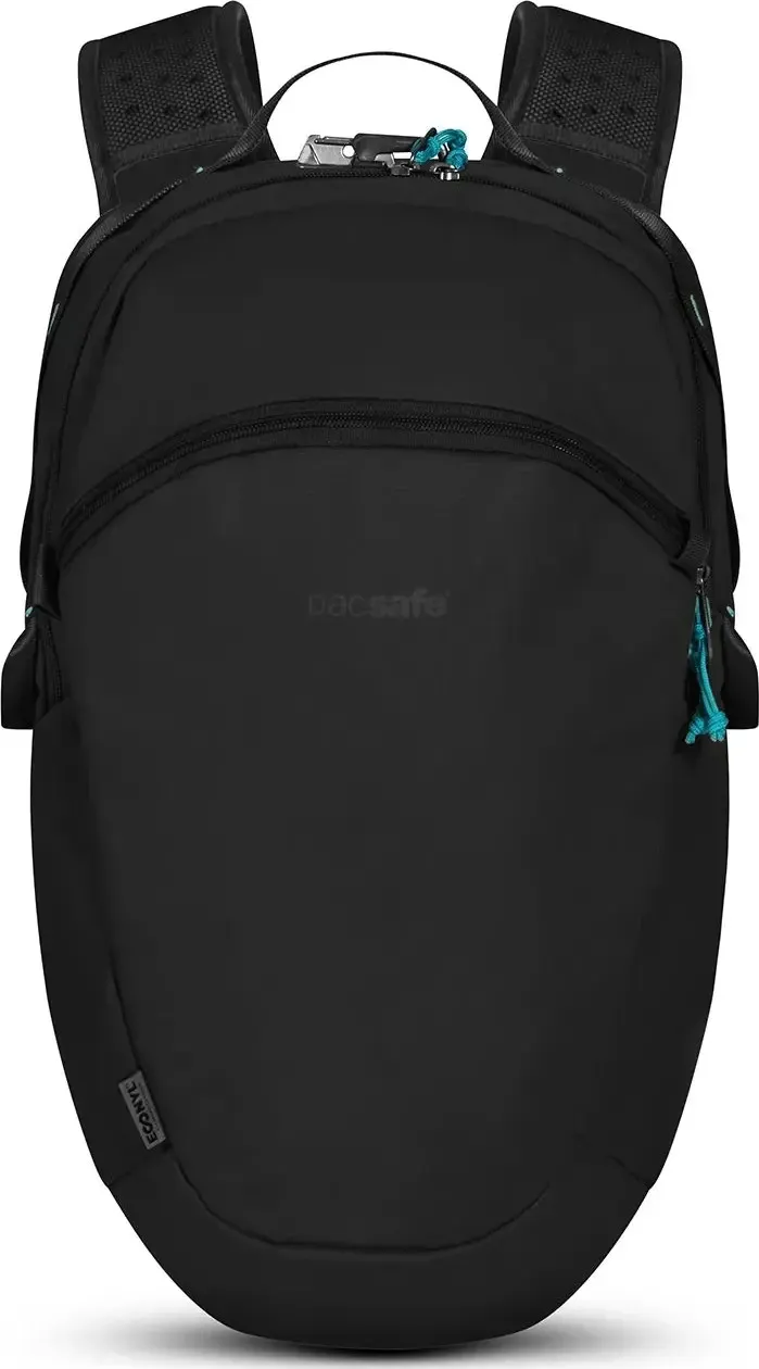 Pacsafe Pacsafe Eco 18L Backpack Econyl Econyl Black | Buy Pacsafe Pacsafe Eco 18L Backpack Econyl Econyl Black here | Outnorth