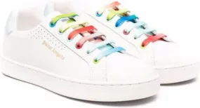Palm Angels Kids logo-print low-top sneakers White