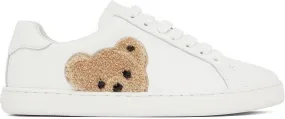 Palm Angels White New Teddy Bear Sneakers