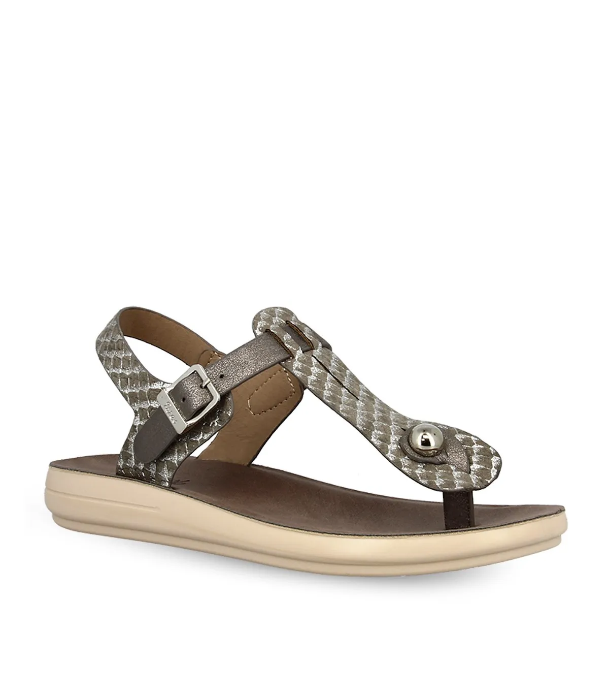 Parex Women's Comfort Sandals 11627019GR- Grey