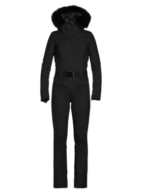 PARRY ski suit faux border, black
