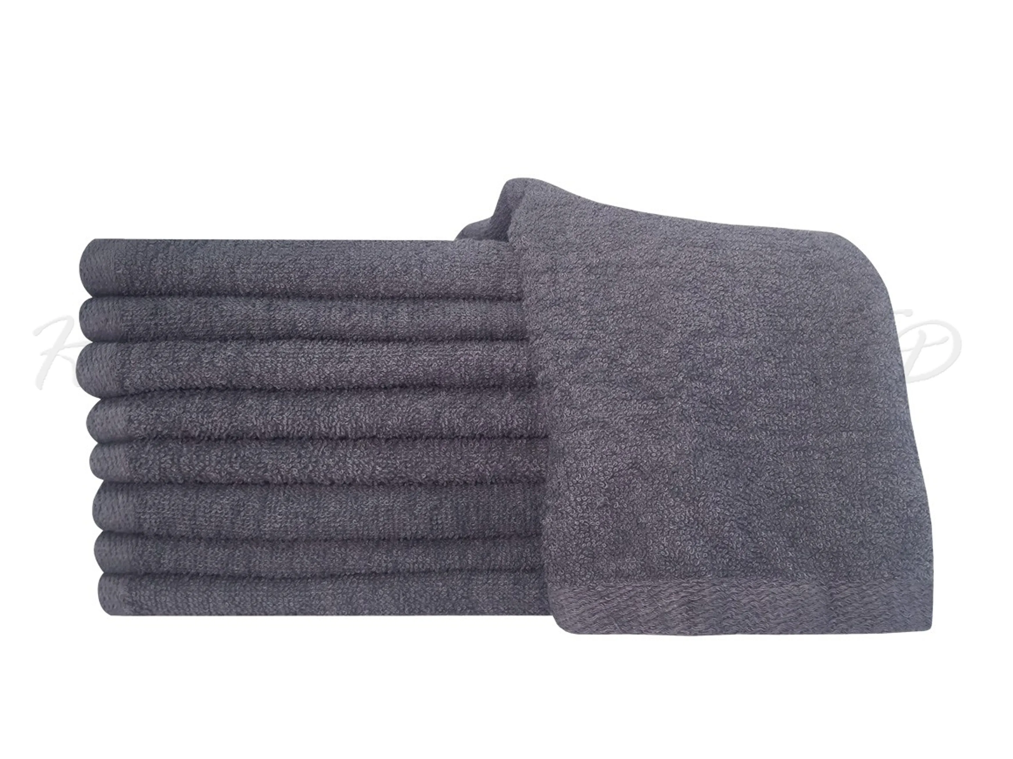 Partex Bleach Guard Legacy Towels, 9 Pack - Dark Gray
