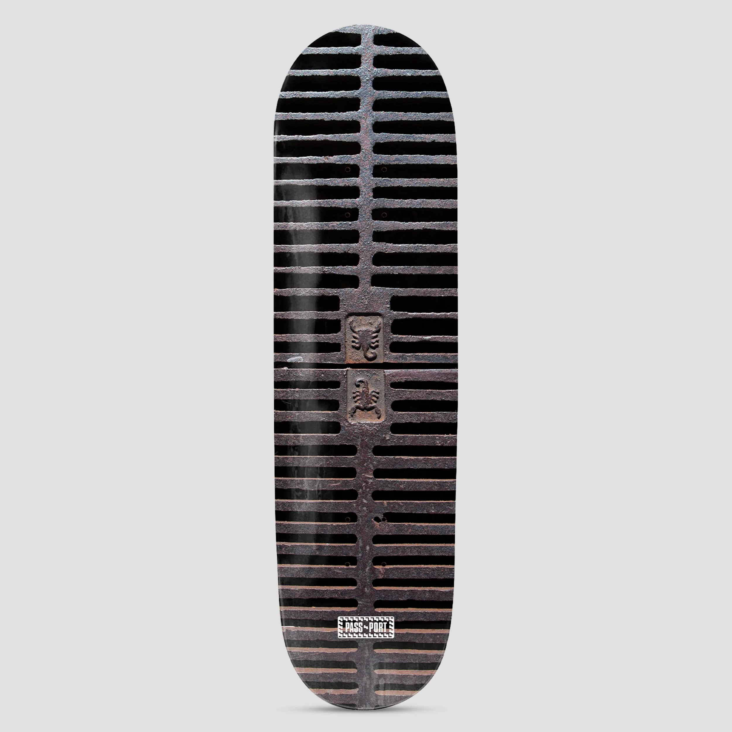 PassPort 8.5 Drain Series Insignia Skateboard Deck