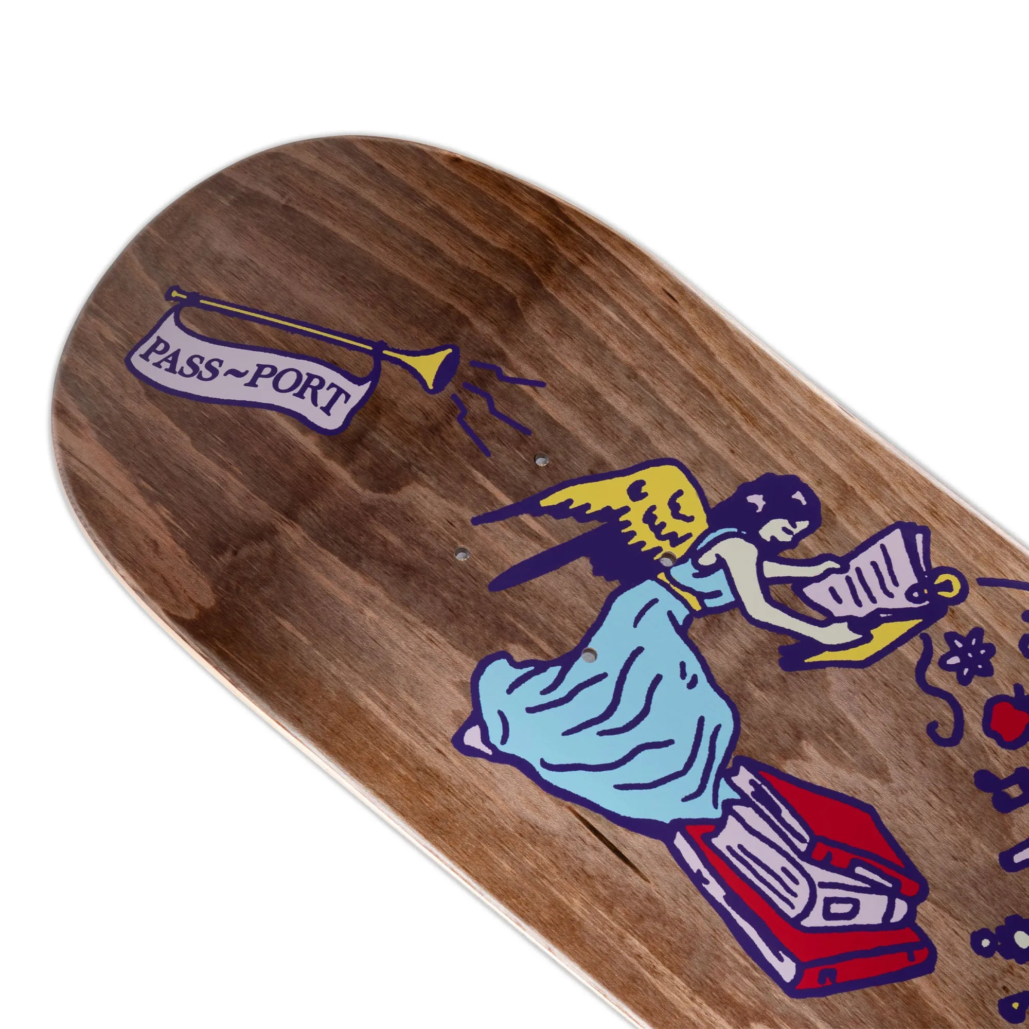 PASS~PORT SKATEBOARDS ANGEL VS DEVIL DEAN DECK 8.25