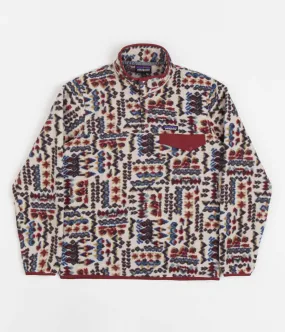 Patagonia Lightweight Synchilla Snap-T Fleece - Wandering Woods: Pumice