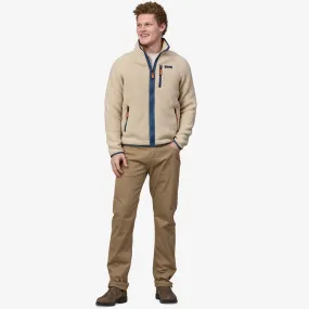 Patagonia Retro File Jacket - Dark Natural w/Utility Blue