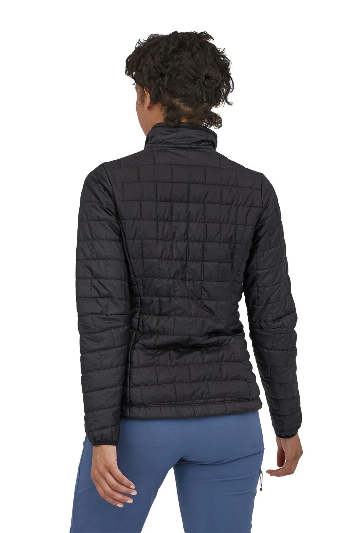 Patagonia Womens Nano Puff Jacket, Black [Lucid Motors]