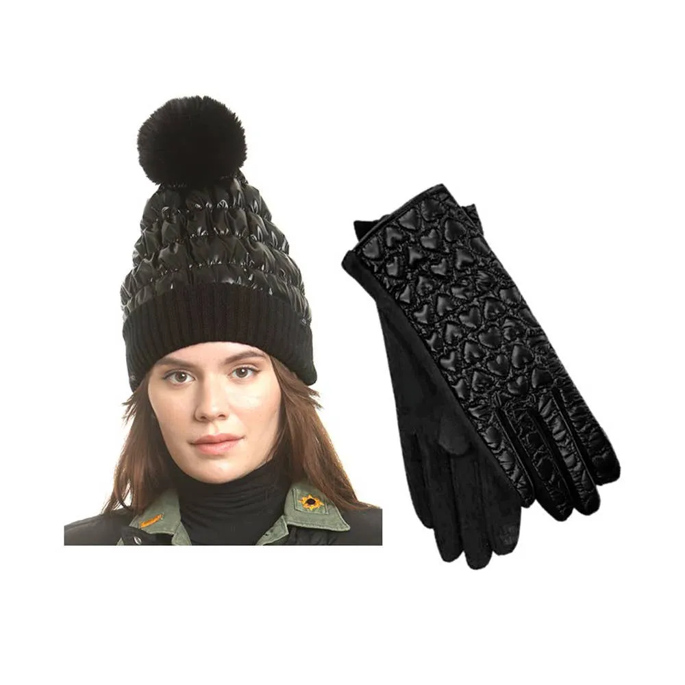 PEACE & LOVE Puffer Glove