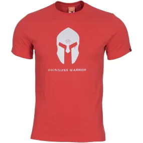 Pentagon Ageron Spartan Helmet T-Shirt Lava Red