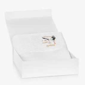 Personalised Welcome To The World Blanket (88cm)